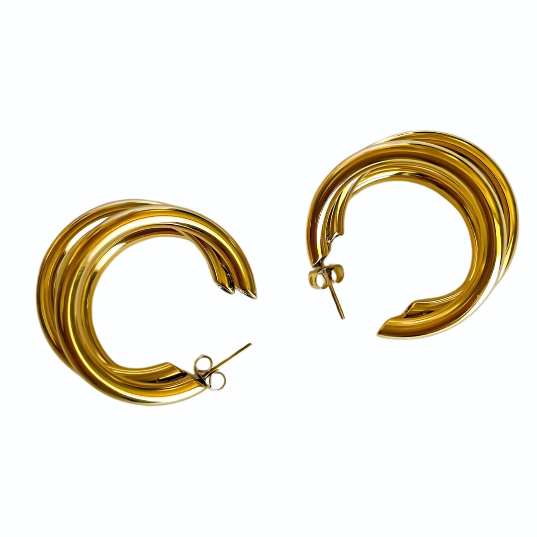 Glam Trio Hoops